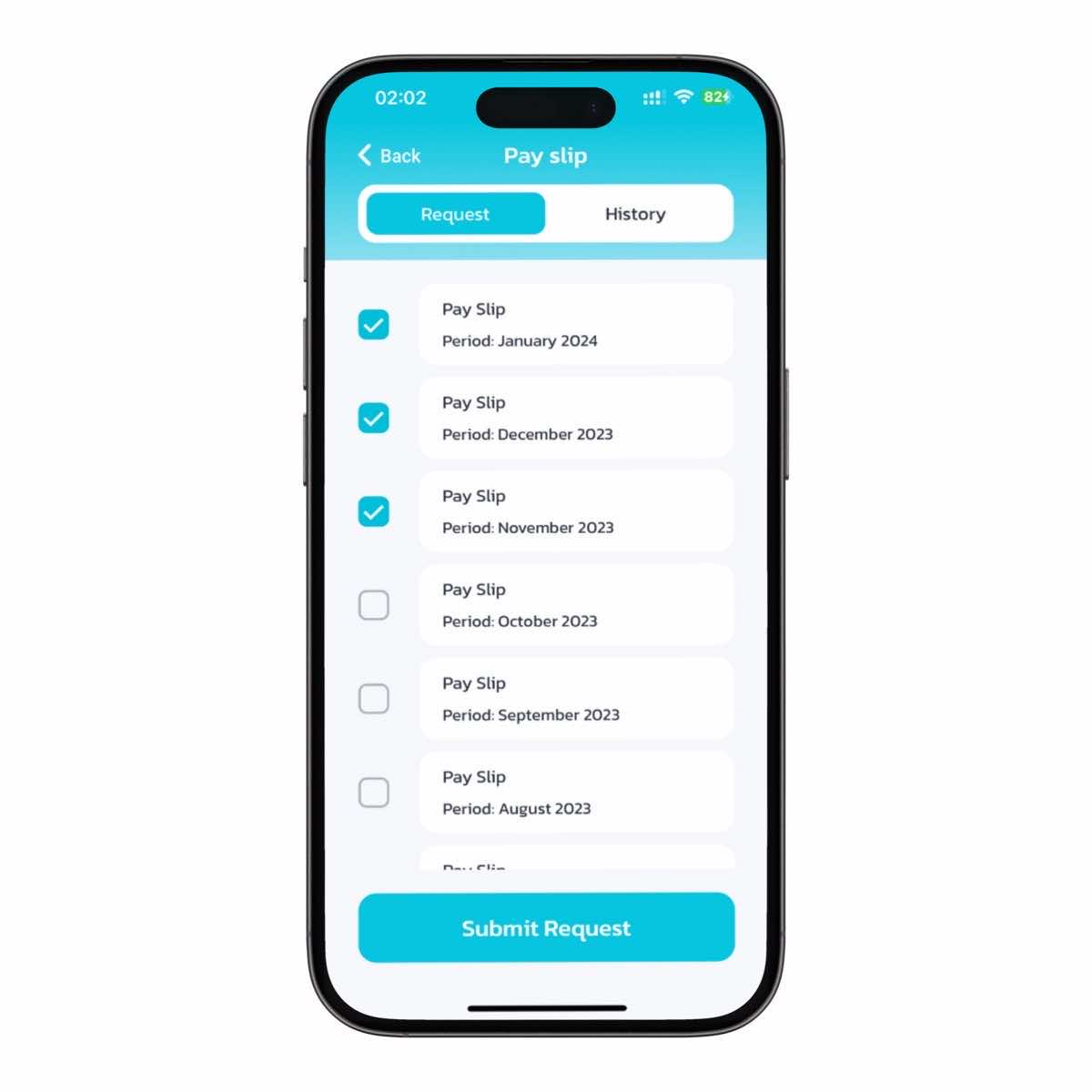 SAW HR App UX/UI Design — App UI examples — 6