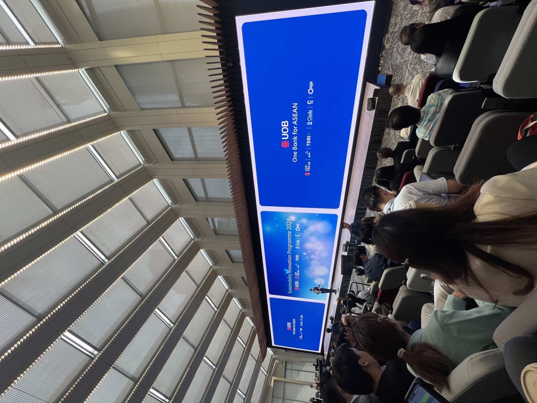 SAW HR × O2O: UOB Sustainability Innovation — 1